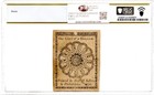 Continental Currency Fr cc-20 February 17  1776  1 3 Pcgs Cu-63  fugio Note 