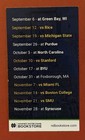 2026 Notre Dame Fighting Irish Schedule      College Football Sked Cool Card      