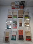 Lot Of 15 Un-used Vintage Feature Matchbooks Excellent Condition Protective Case
