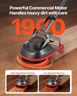 Vevor Floor Scrubber Machine Floor Cleaner Polisher With 3 Pads And Brushes