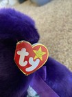 Ty Beanie Buddies Original 1998 Princess Diana 14  Plush Bear White Rose