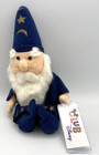 Club Disney Merlin Wizard Beanie Bean Bag Plush 8  Vintage Nwt