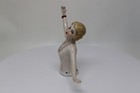 Art Deco Style Half Doll Figurine Dancer Sexy Half Doll Pincushion Arms Away Fre