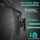 Swivel Bike Wall Mount- 4 Pack Garage Wall Mount Hangers  Space-saving Swivel   