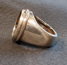Silpada Sterling Silver R1630 Ancient Roman Coin Ring - Size 8