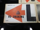 Vintage Ama Motorcycle Race Track Directional Signs