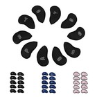 10 Pcs Golf Club Head Covers Golf Iron Pole Net Cover Club Protective Head
