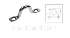 10 Pc Marine Stainless Steel 5mm Top Wire Eye Pad Straps Loop Boat Plate Oblong