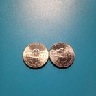 2024 P D Jefferson Nickel Set   2   Coins From Obw Roll Bu Low Price   Mintage  