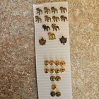 Lot Of 13 Vintage Mack Truck  Bulldog Lapel Hat Pins Maple Leaf 75th Anniversary