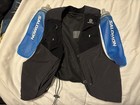 Salomon Sense Pro 5 With Flasks Black