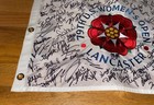 2024 Lpga Women   s Us Open Multi Signed Embroidered Golf Flag Proof Coa Yuka Saso