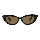 Classy Designer Fashion Sunglasses Womens Oval Cateye Shades