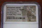 Byzantine Empire  582-602 Ad  Maurice Tiberius Av Solidus Ngc Au 5 3 4 5g