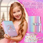 Diary With Lock For Girls Ages 8 9 10 11 12 Year Old  Kid Secret Notebook Locke