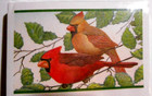 Male   Female Cardinal Birds Magnetic List Memo Note Pad Sealed 50 Sheets