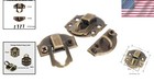 12pcs Antique Brass Hasp Latches For Jewelry Boxes - Secure   Stylish
