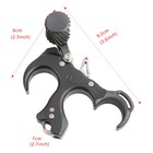 Release Aid Trigger 3 Finger Grip Thumb Button Archery Compound Bow Hunting R lh