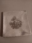 Vtg Wendell August Forge Aluminum Butterfly On Daisy Trinket Dish Plate Usa