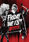 Friday The 13th  8-movie Collection  new Dvd  Gift Set  Subtitled  Widescreen 