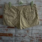 American Eagle Shorts Womens 6 Tan Vintage Y2k Khaki Cargo Utility Mini Cotton