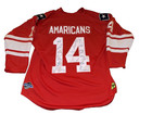 Allen Americans  14 Team Signed Jersey Amaricans Misspelled Hardnosed Xl Pro 54