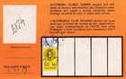 Romania  1979  Romanian Automobile Club Member Card Acr - Revenue Fiscal Stamps