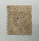 1921 British Stamp Scott  231 6c King George V Ceylon Postage Revenue Stamp