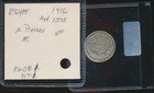 Egypt - 1916 - 2 Piastres - Silver -  4789