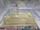 Antique Glass Bottles - Vintage Wood Handle Ficaro Chemical   Old Heinz Bottle