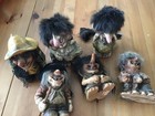 Lot Of 6 Vintage Trolls Nyform   Fosse Norway