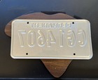 South Carolina License Plate