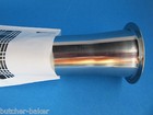  8 X 2  Freezer Bag Stuffing Tube Funnel For Electric Or Manual Meat Grinders