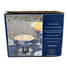 Culinary Essentials 4 Qt 3 7 Liter Stainless Steel Chafing Dish Pot New Open Box