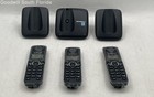 Set Of 3 Pcs Motorola L603m Black Dect 6 0 Digital Cordless Phones Untested