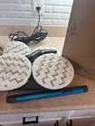 Bissell Spinwave Smartsteam Scrubbing Steam Mop With Rotating Mop Pads Used