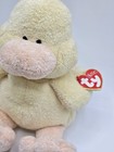Ty Pluffies Puddles Duck Plush 2002 Yellow Orange 10  Stuffed Animal With Tag