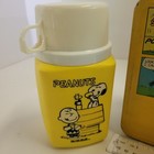 Vintage Peanuts Metal Lunchbox With Thermos 