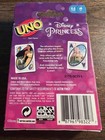 Uno Disney Princesses Matching Card Game 2-10 Players Sealed Cards Mattel