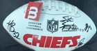 Kansas City Chiefs Team 2026 Mahomes Kelce Autographed K c Chiefs Logo Football 