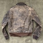 Vintage 1940s Wwii A-2 Flight Jacket Horsehide Leather Bronco Mfg 38