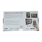 New Phunkeetree Digital Picture And Video Frame Black