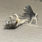Schleich Husky Huskies Puppy Puppies Playful Set Lot Of 2 Retired Rare E3