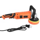 Electric Car Polisher Buffer Sander Waxer Kit Variable 7-speed 7  1580w W  Pads
