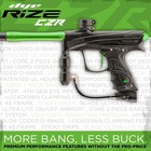 Clearance Dye Rize Czr Electronic Paintball Gun Marker  - Black lime