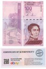 Venezuela 100 Digitales 2021 Unc X10     100   million Bol  vares     Coa
