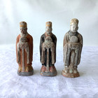 Set Of 12 Vintage Chinese Zodiac Pottery Burial Statues