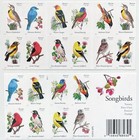 2014 Usps Postage Stamps Sheet Of 20 First Class Letter Songbirds
