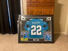 Chritian Mccaffrey Autographed Signed Panthers Jersey  22 Game Worn         