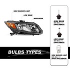 Oe Headlight Assembly 2012-2015 Civic Sedan Coupe Right Passenger With Bulbs